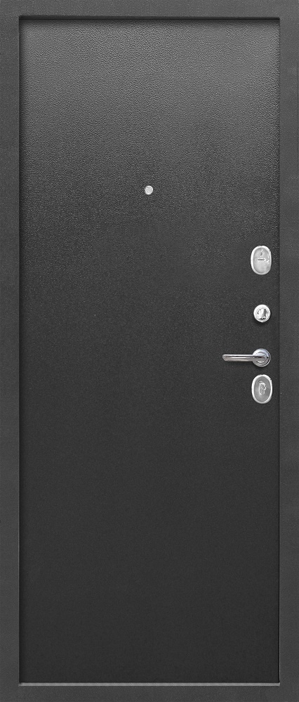 Входная дверь 7 Гарда серебро м/м