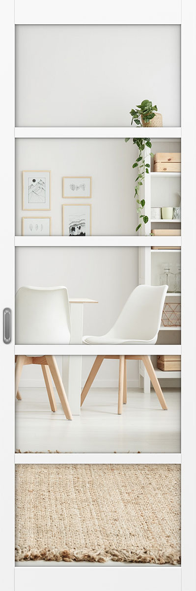 Межкомнатная раздвижная перегородка 105.22222 Зеркало