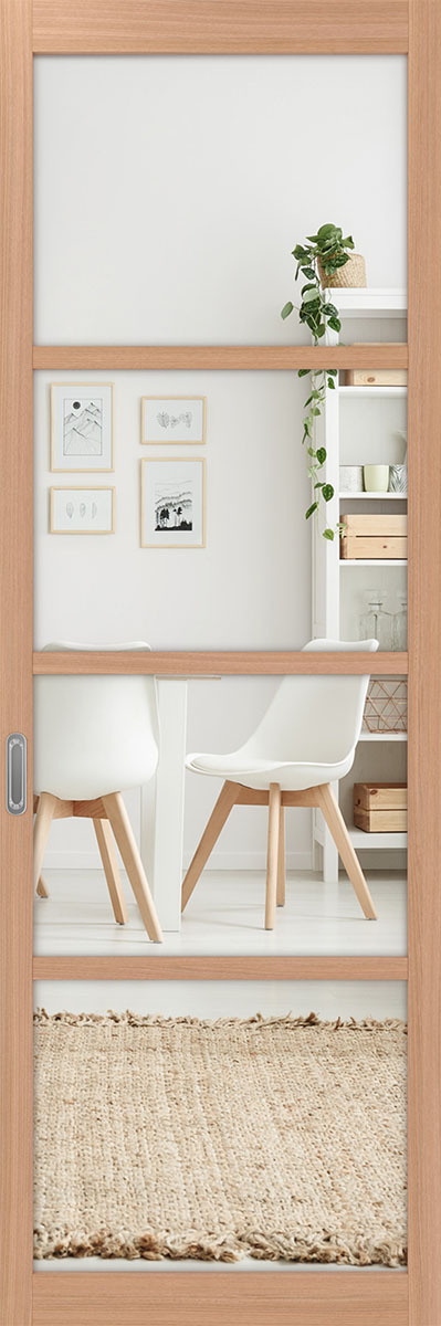 Межкомнатная раздвижная перегородка 104.2222 Зеркало