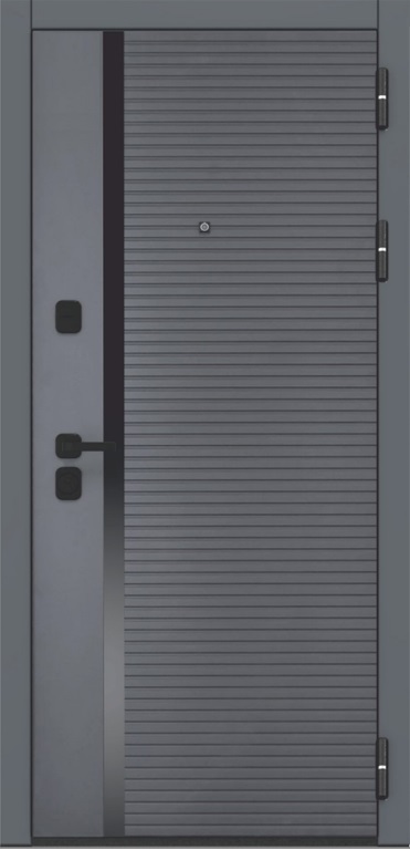 Входная дверь Luxor 2 МДФ Горизонталь Нео