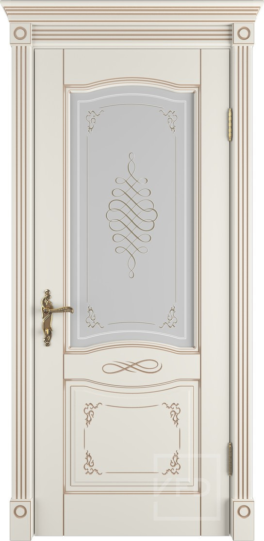 Межкомнатная дверь Vesta 3D AC патина