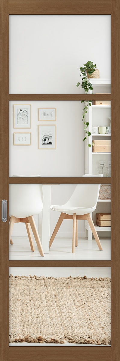 Межкомнатная раздвижная перегородка 104.2222 Зеркало