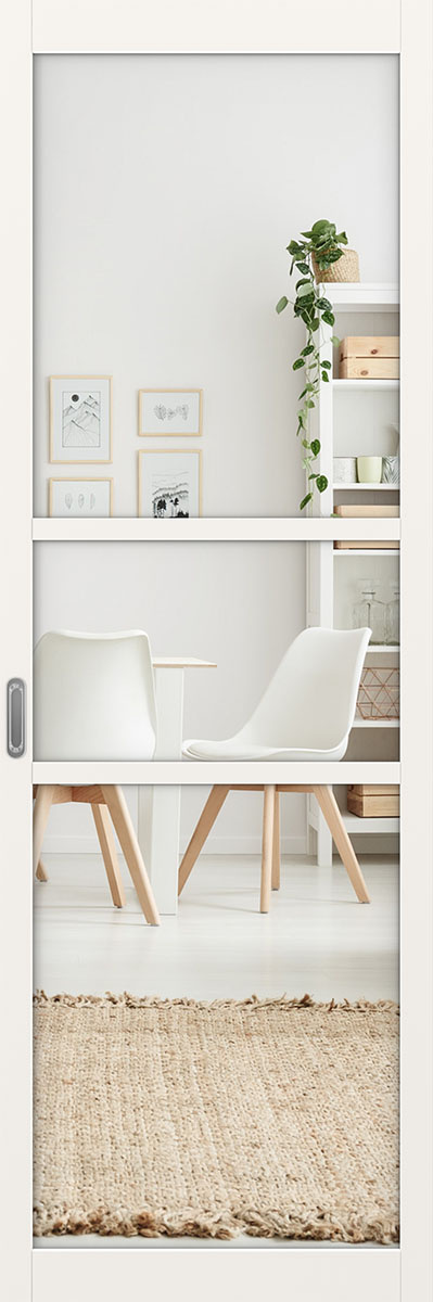 Межкомнатная раздвижная перегородка 132.222 Зеркало