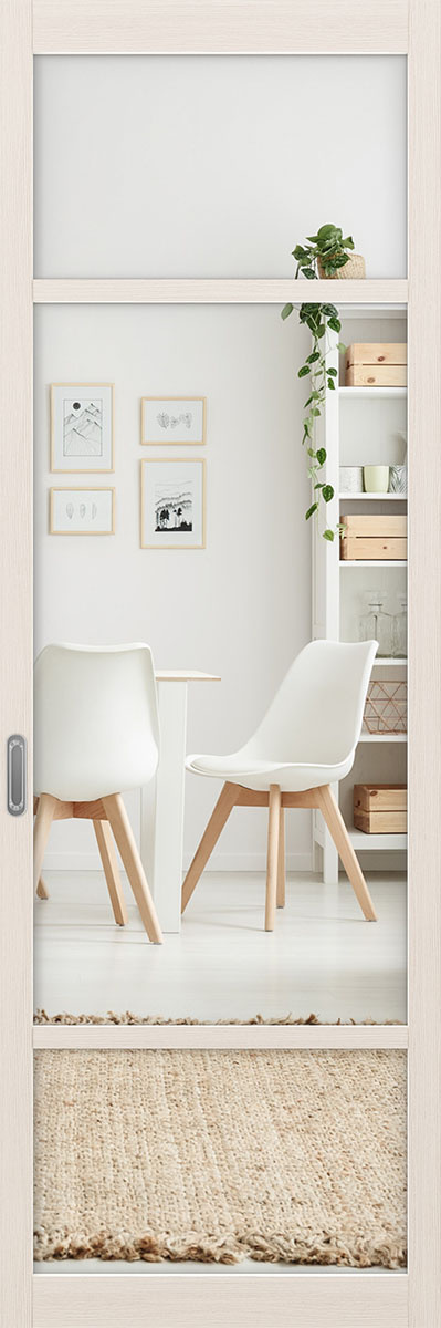 Межкомнатная раздвижная перегородка 131.222 Зеркало