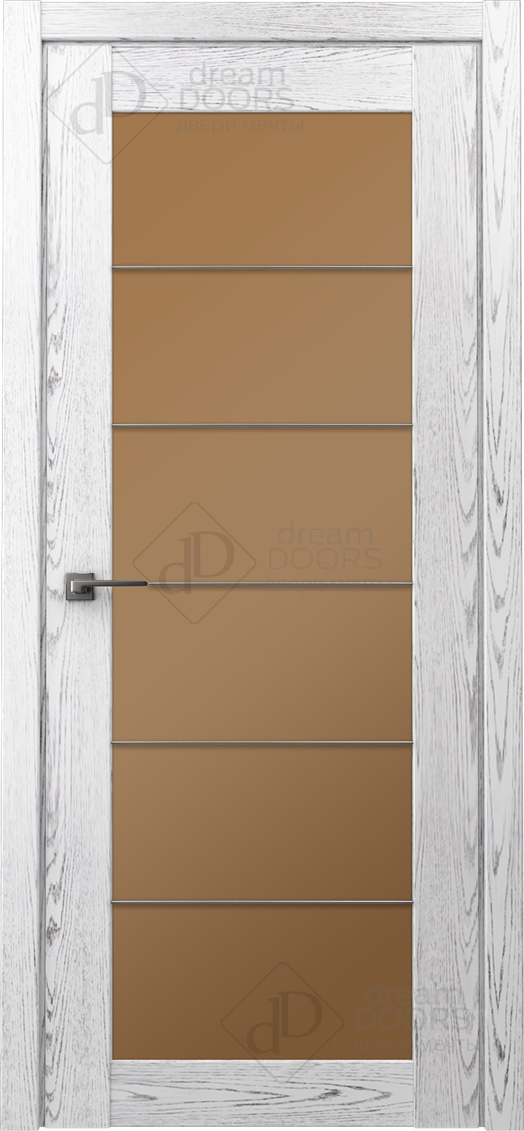 Межкомнатная дверь Престиж с молдингом ПО