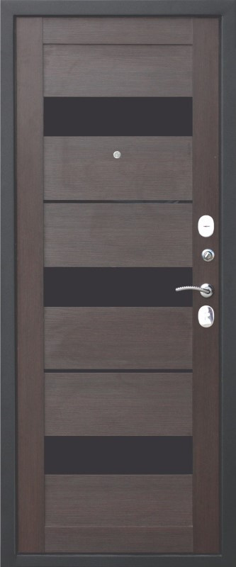 Входная дверь 7,5 Гарда муар царга Кипарис темный