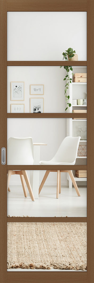 Межкомнатная раздвижная перегородка 105.22222 Зеркало