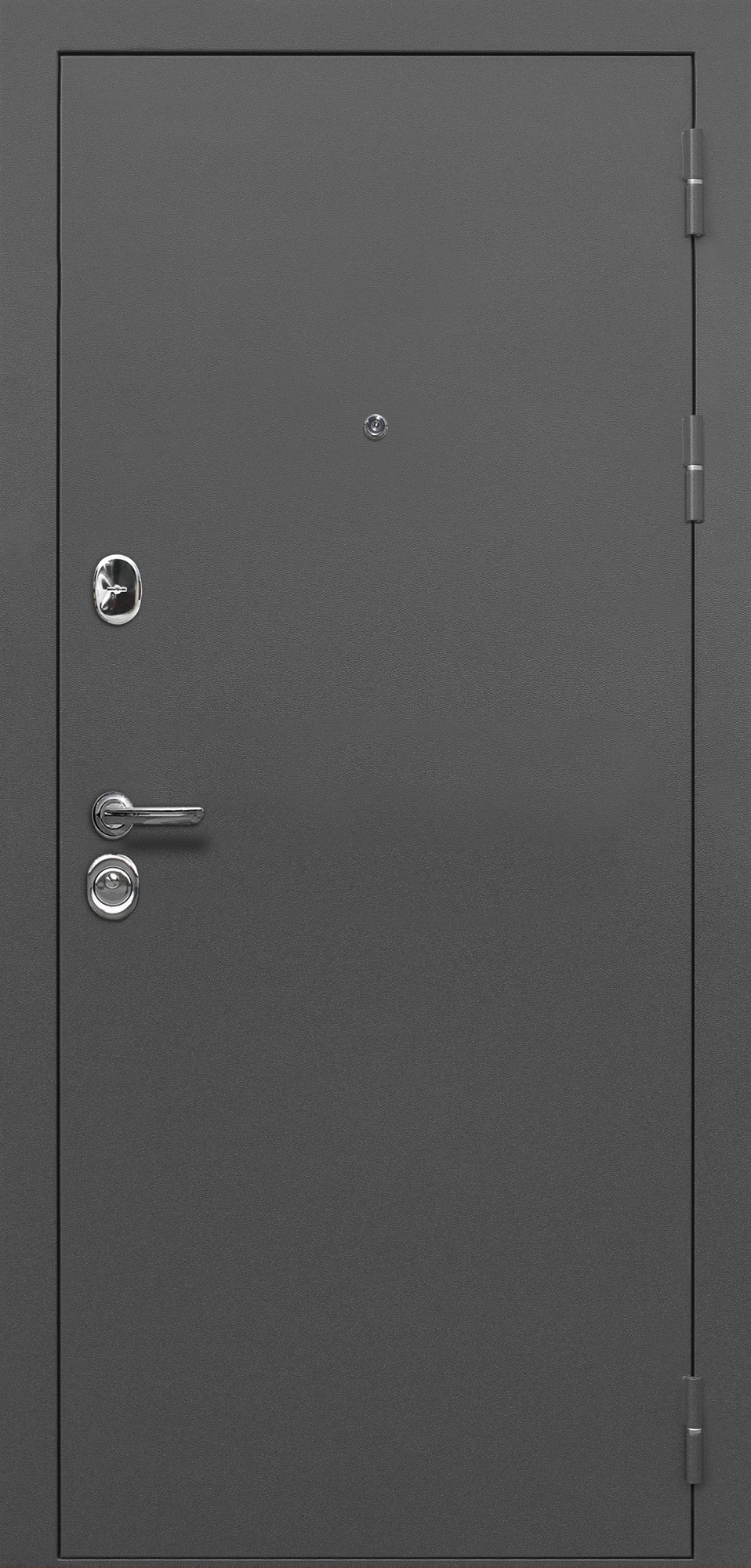 Входная дверь 9 см Серебро NEW Зеркало