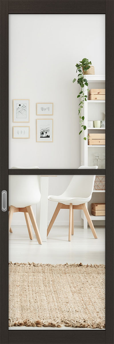 Межкомнатная раздвижная перегородка 102.22 Зеркало