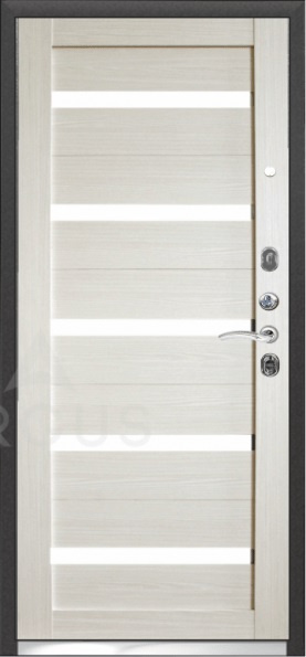 Входная дверь Аргус Люкс 3К Александра серебро