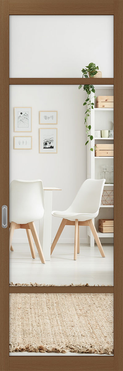 Межкомнатная раздвижная перегородка 131.222 Зеркало