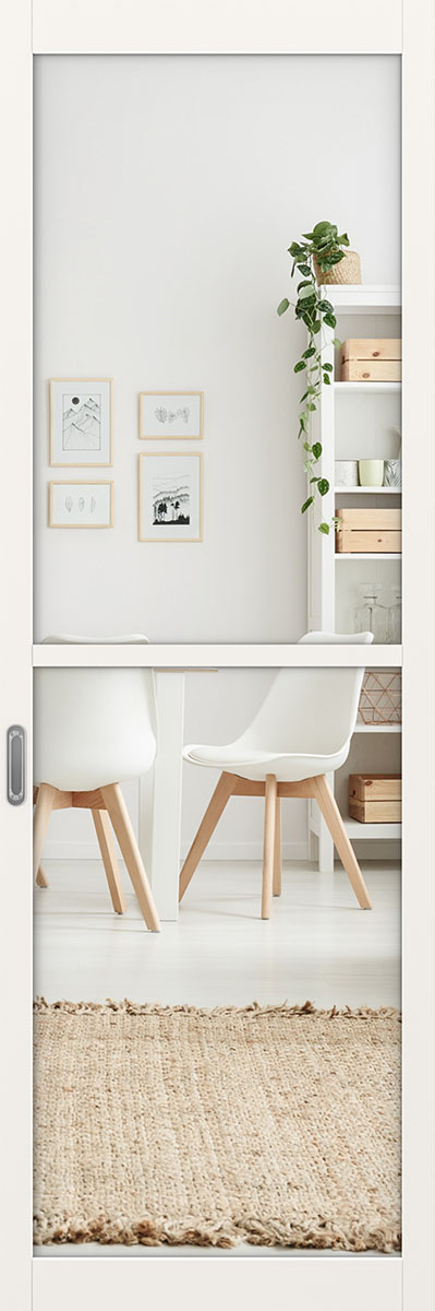 Межкомнатная раздвижная перегородка 102.22 Зеркало