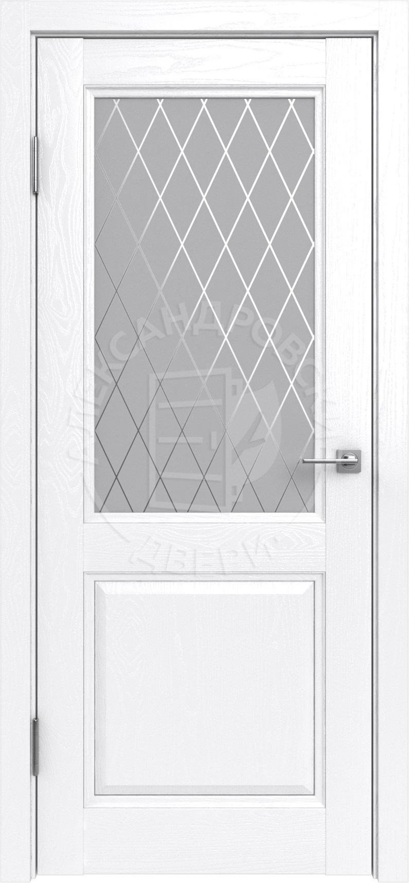Межкомнатная дверь Каролина 1 ПО Ромб