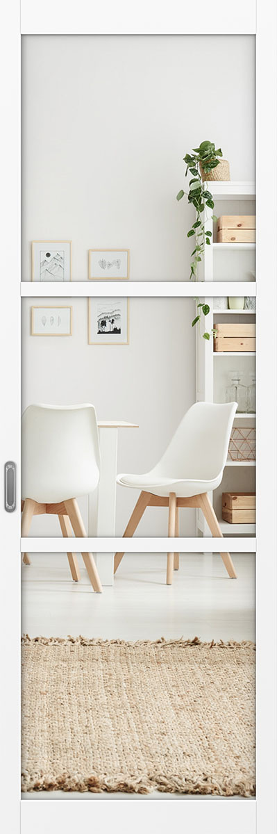 Межкомнатная раздвижная перегородка 130.222 Зеркало