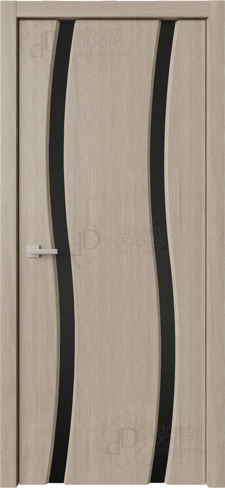 Межкомнатная дверь Сириус 2 Волна узкое ДО