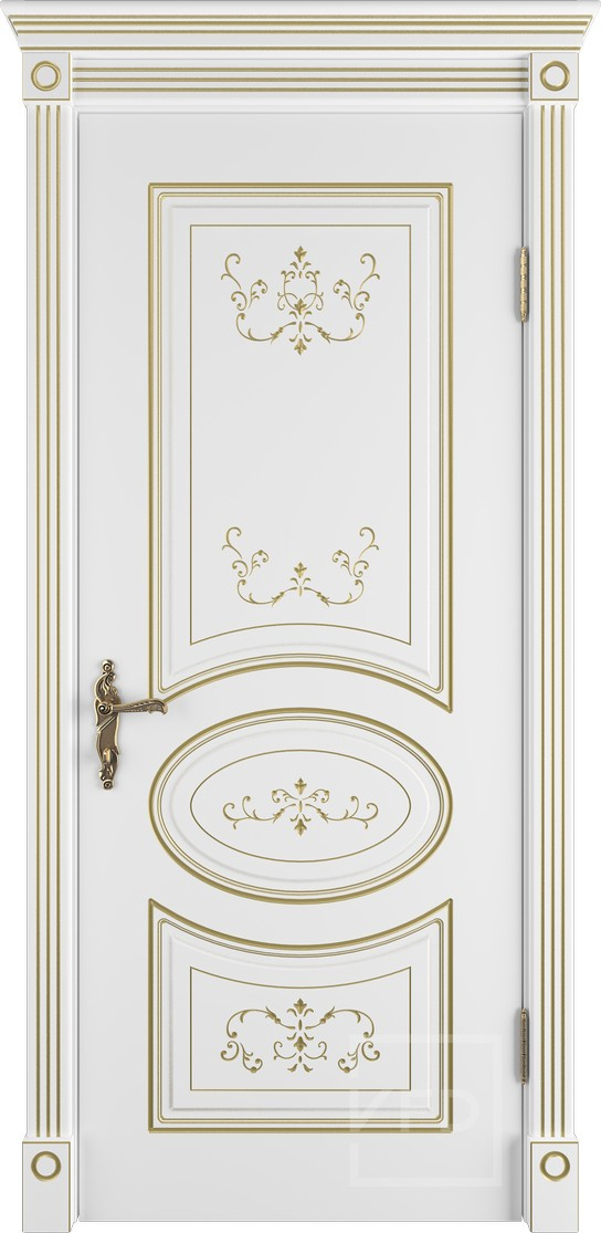 Межкомнатная дверь Amalia 3D патина