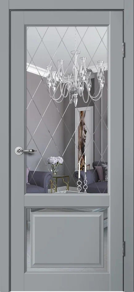 Межкомнатная дверь Е03 Зеркало