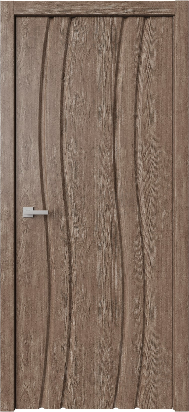 Межкомнатная дверь Сириус 2 Волна узкое ДГ