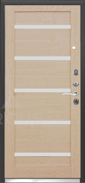 Входная дверь Люкс 3КМ Александра белый