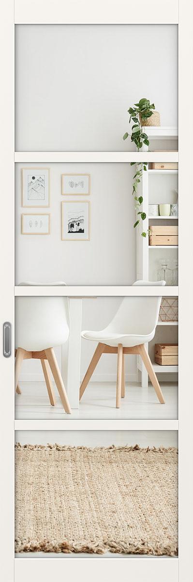 Межкомнатная раздвижная перегородка 104.2222 Зеркало