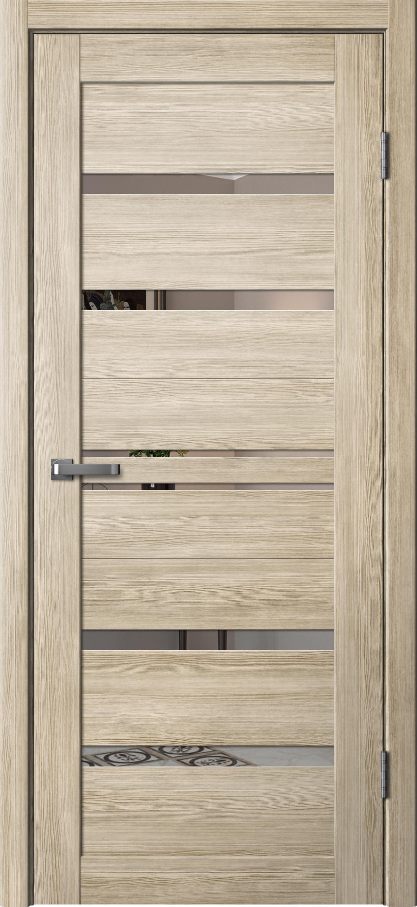 Межкомнатная дверь B1 ПО Зеркало