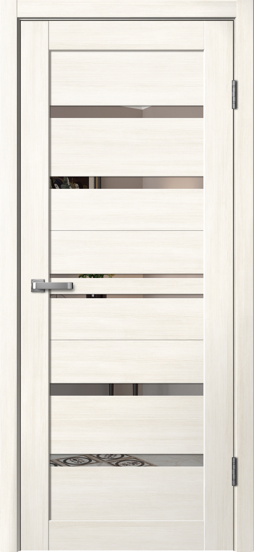 Межкомнатная дверь B1 ПО Зеркало