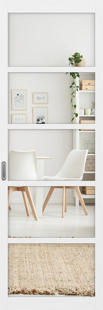 Межкомнатная раздвижная перегородка 105.22222 Зеркало