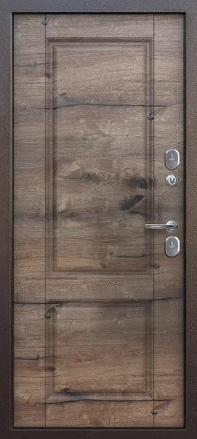 Входная дверь 11 см Изотерма медь Дуб