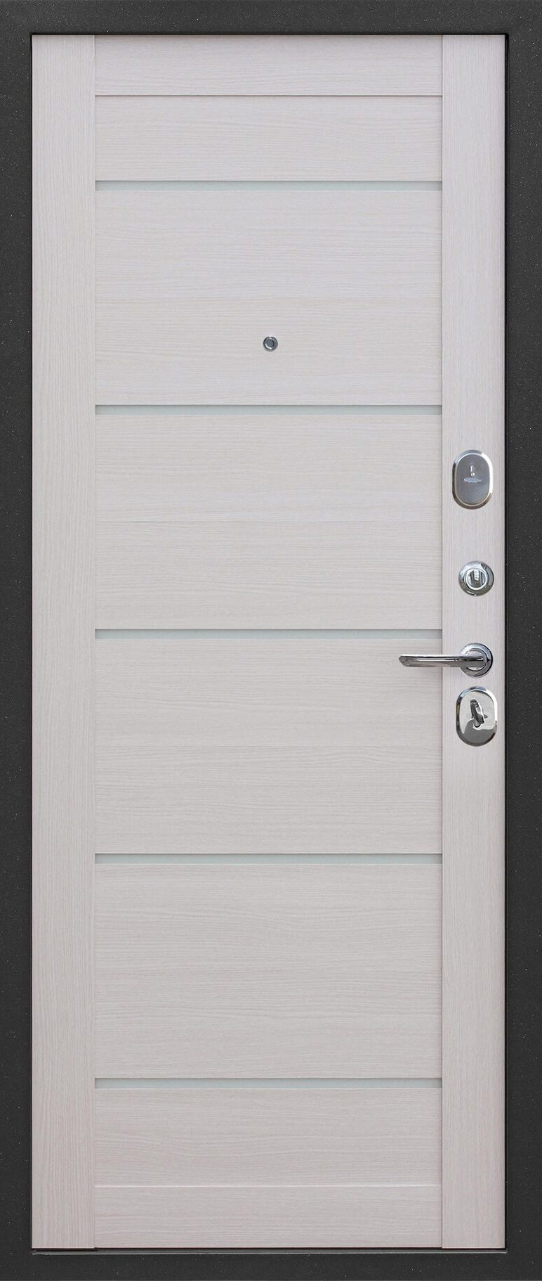 Входная дверь 7,5 см Nika Серебро царга