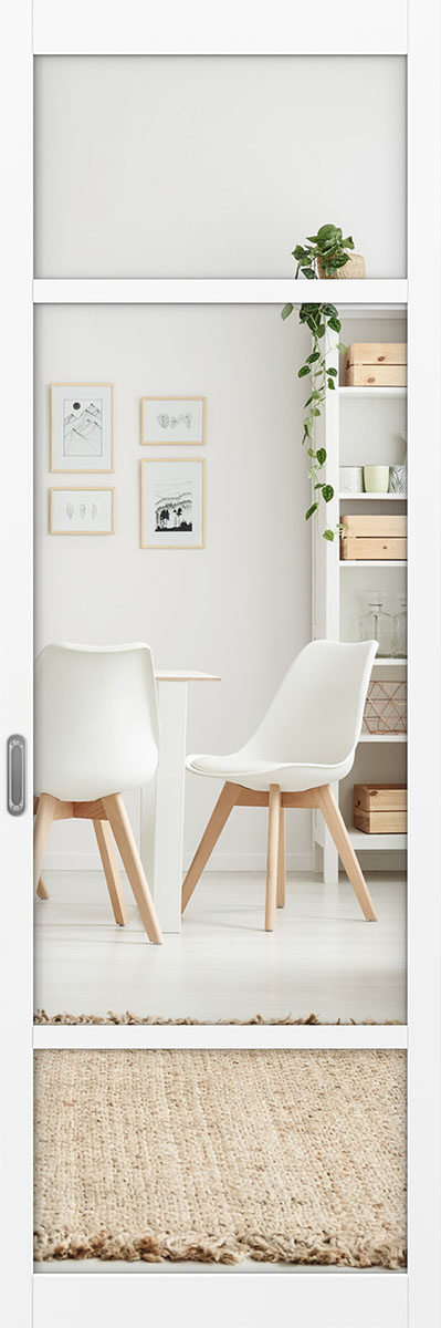 Межкомнатная раздвижная перегородка 131.222 Зеркало