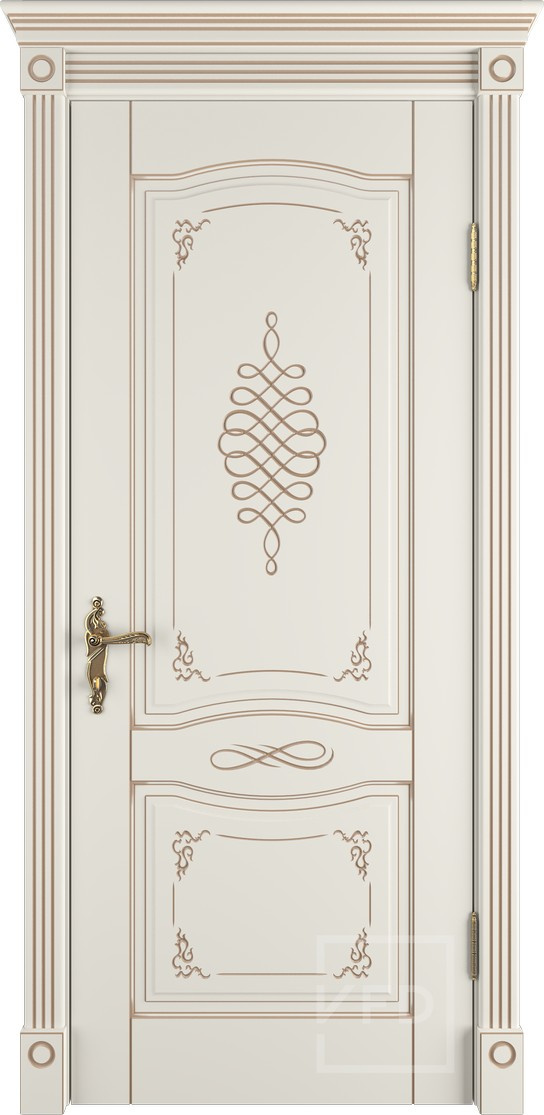 Межкомнатная дверь Vesta 3D патина