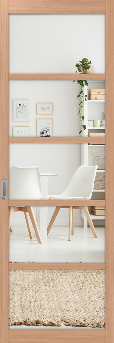 Межкомнатная раздвижная перегородка 105.22222 Зеркало