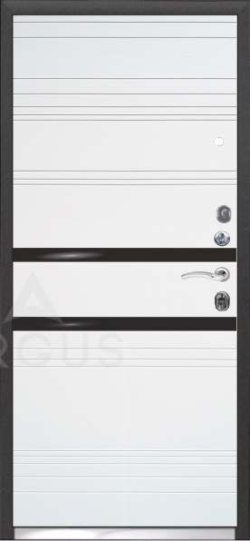 Входная дверь Люкс 3КМ Ювентус черный