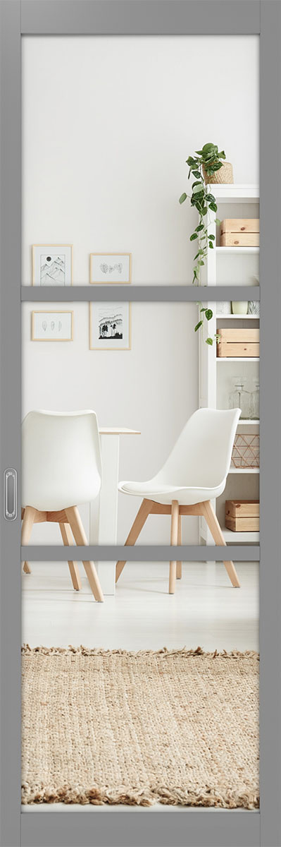 Межкомнатная раздвижная перегородка 130.222 Зеркало