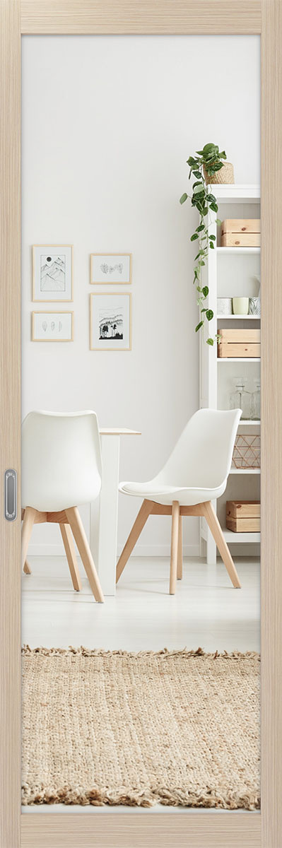 Межкомнатная раздвижная перегородка 101.2 Зеркало