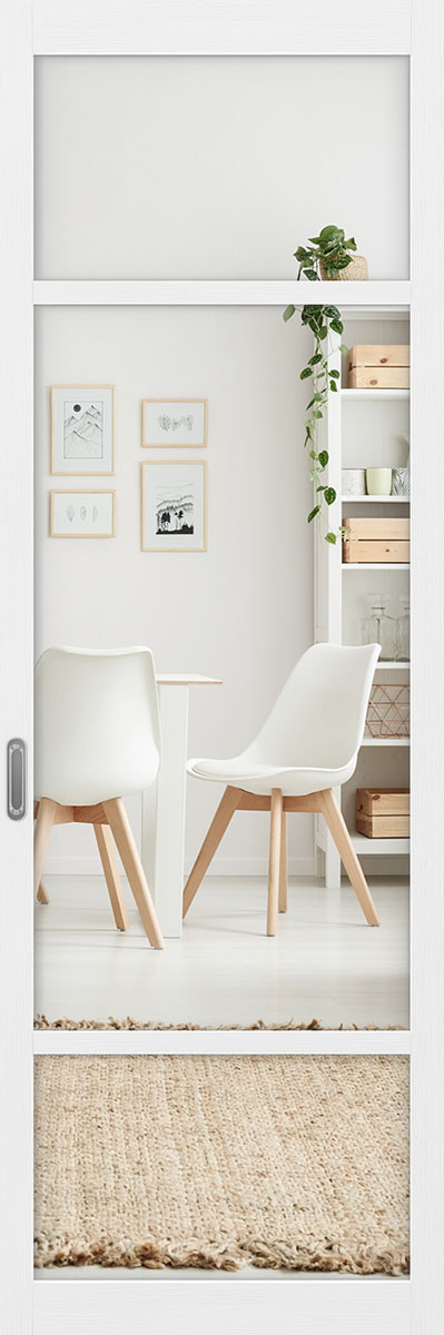 Межкомнатная раздвижная перегородка 131.222 Зеркало