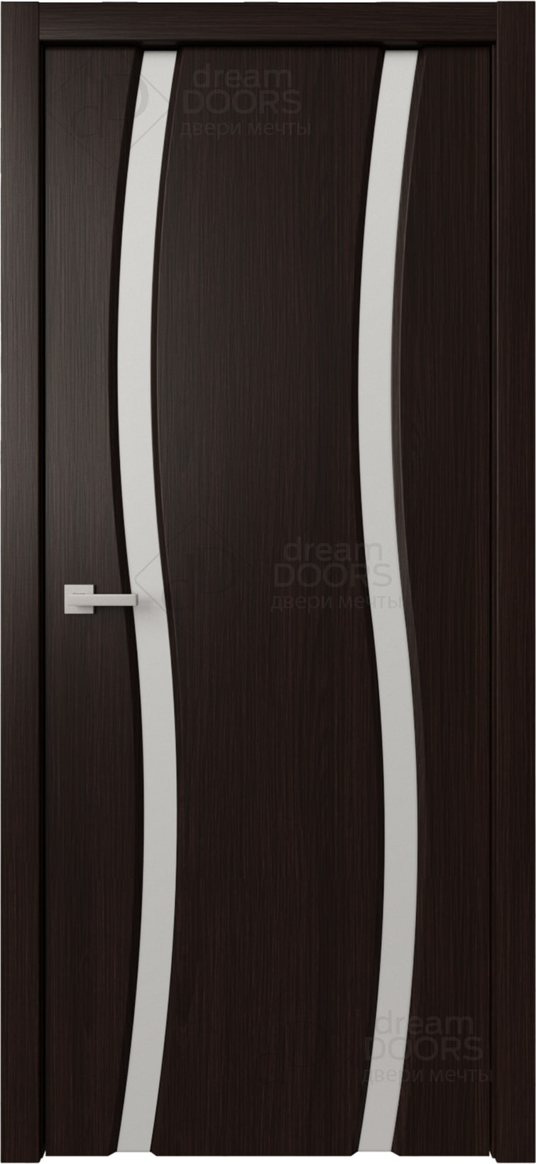 Межкомнатная дверь Сириус 2 Волна узкое ДО