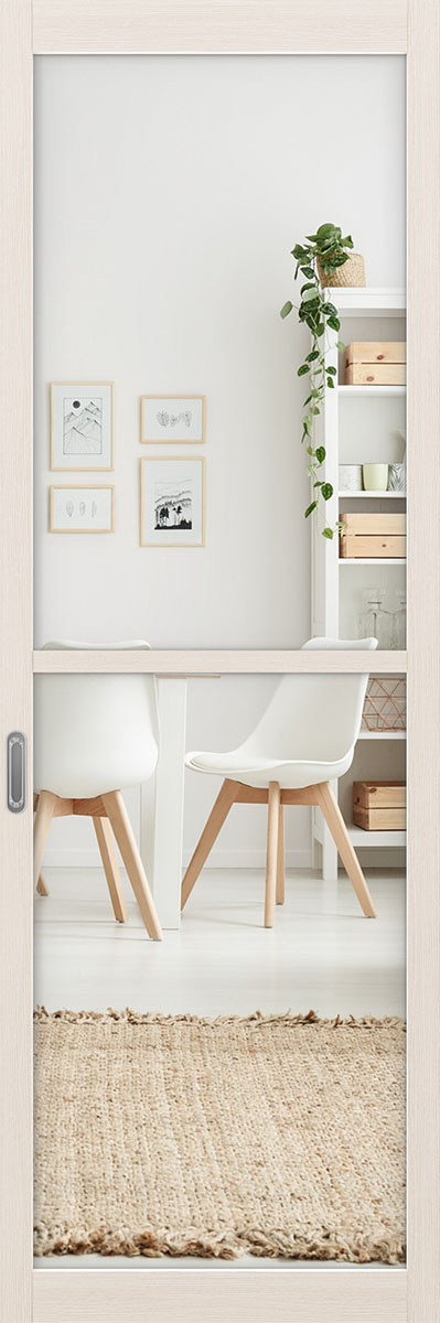 Межкомнатная раздвижная перегородка 102.22 Зеркало