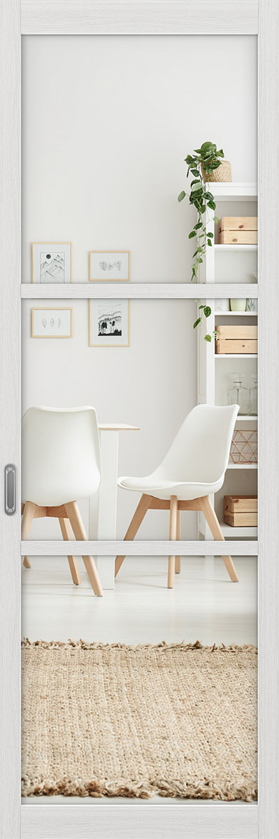 Межкомнатная раздвижная перегородка 130.222 Зеркало