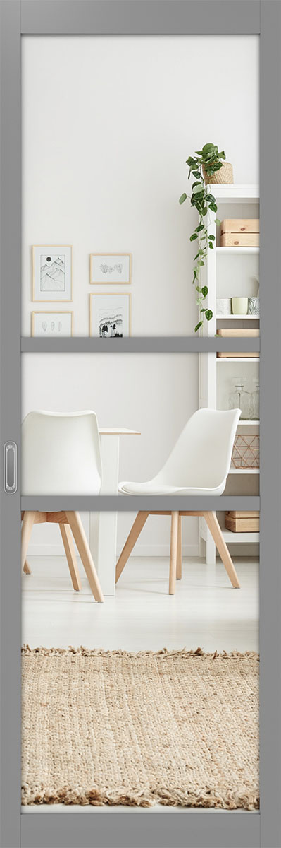 Межкомнатная раздвижная перегородка 132.222 Зеркало