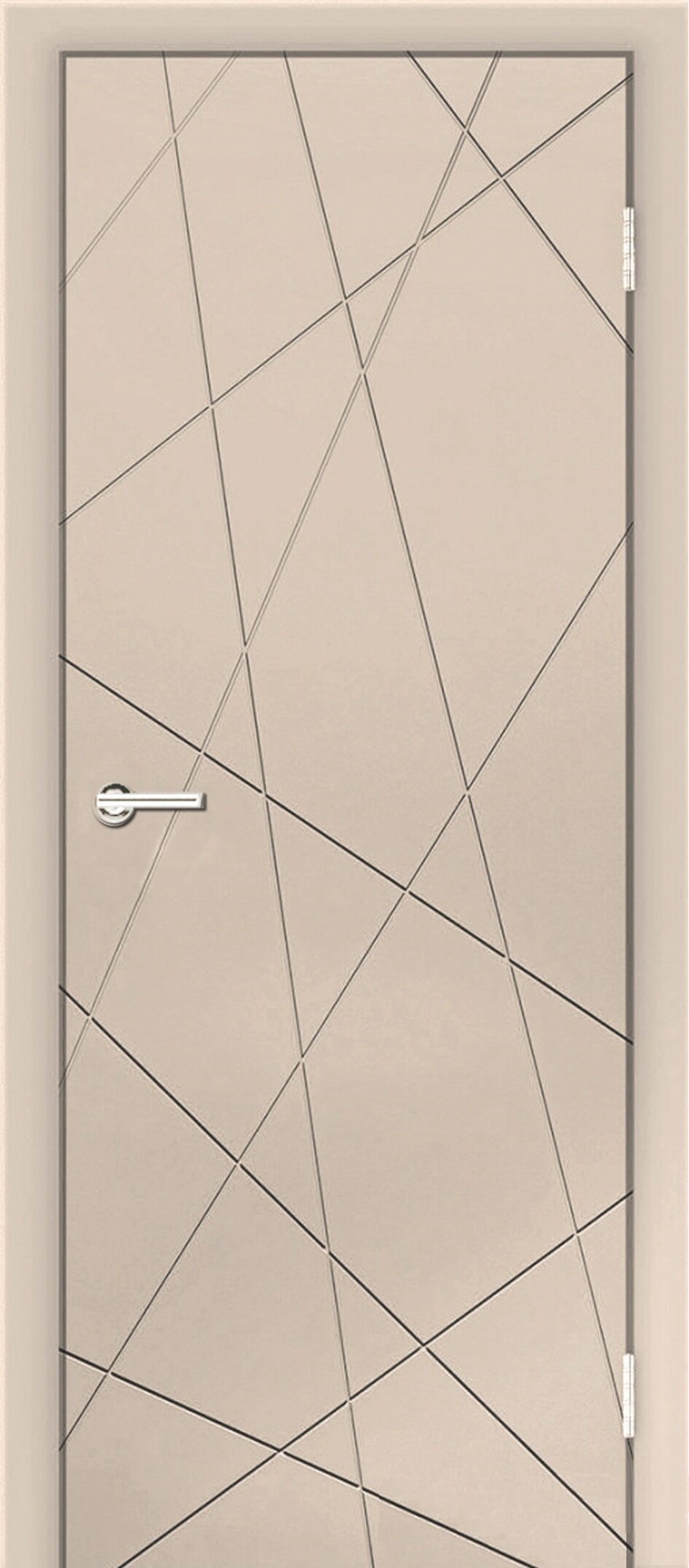 Межкомнатная дверь ALUM Абстракция