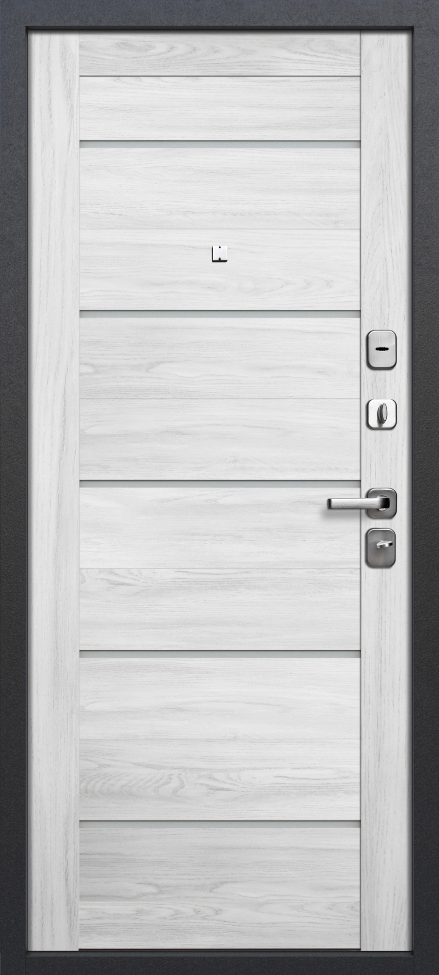 Входная дверь Толстяк Букле черный Царга