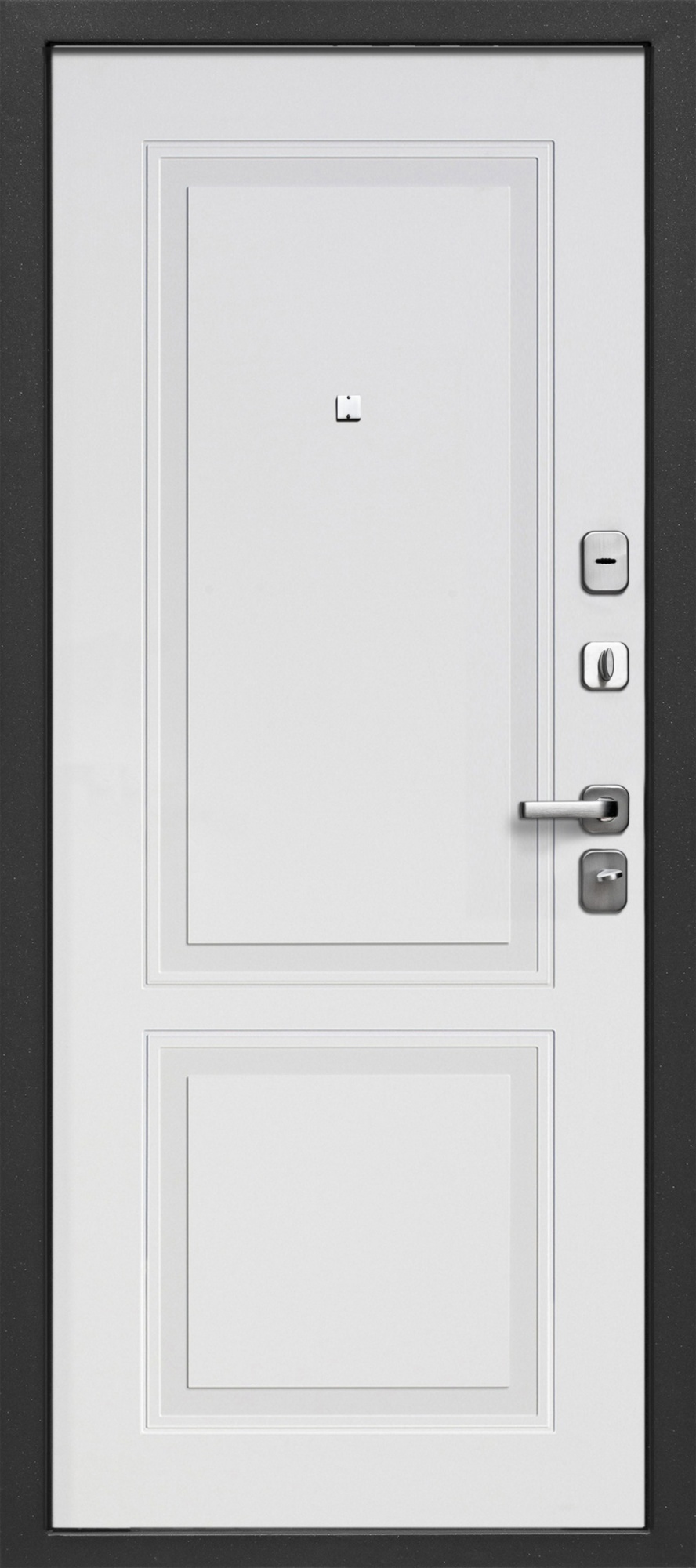 Входная дверь Luxor 2 мм Букле черный