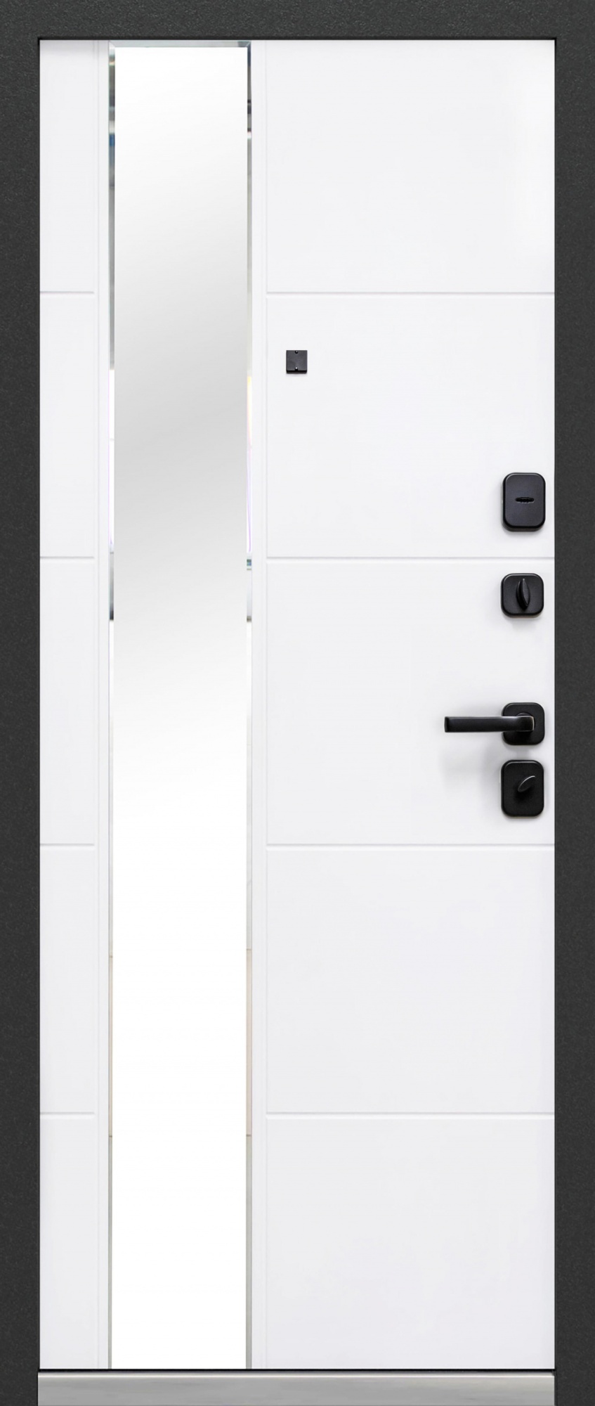 Входная дверь Luxor 2 МДФ 3Д Зеркало фацет